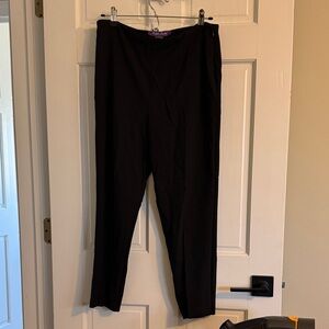 Ralph Lauren Purple Label Black Wool Pants